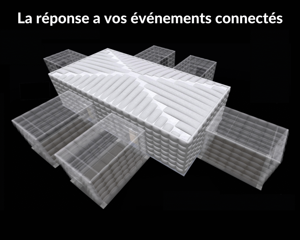 Tente structure gonflable pour évènement Toulouse 31